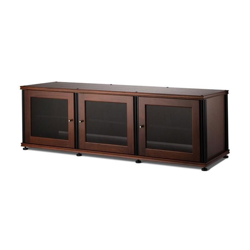 Salamander Synergy Single Box 237 Walnut Storage with Black Posts