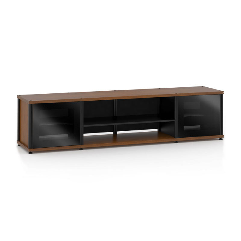 Salamander Synergy Single Box 248 AV Cabinet Cherry Black Posts
