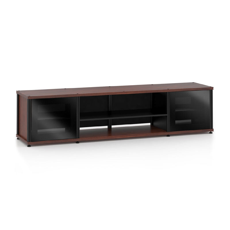 Salamander Synergy Single Box 248 Walnut AV Storage with Black Posts