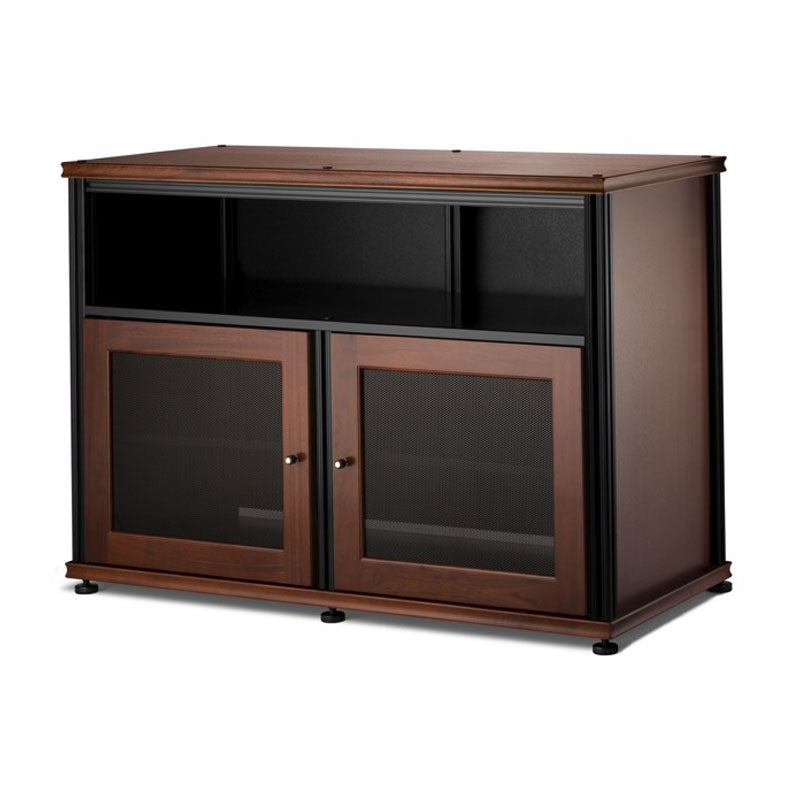 Salamander Synergy Single Box 329 Walnut AV Cabinet with Cable Management