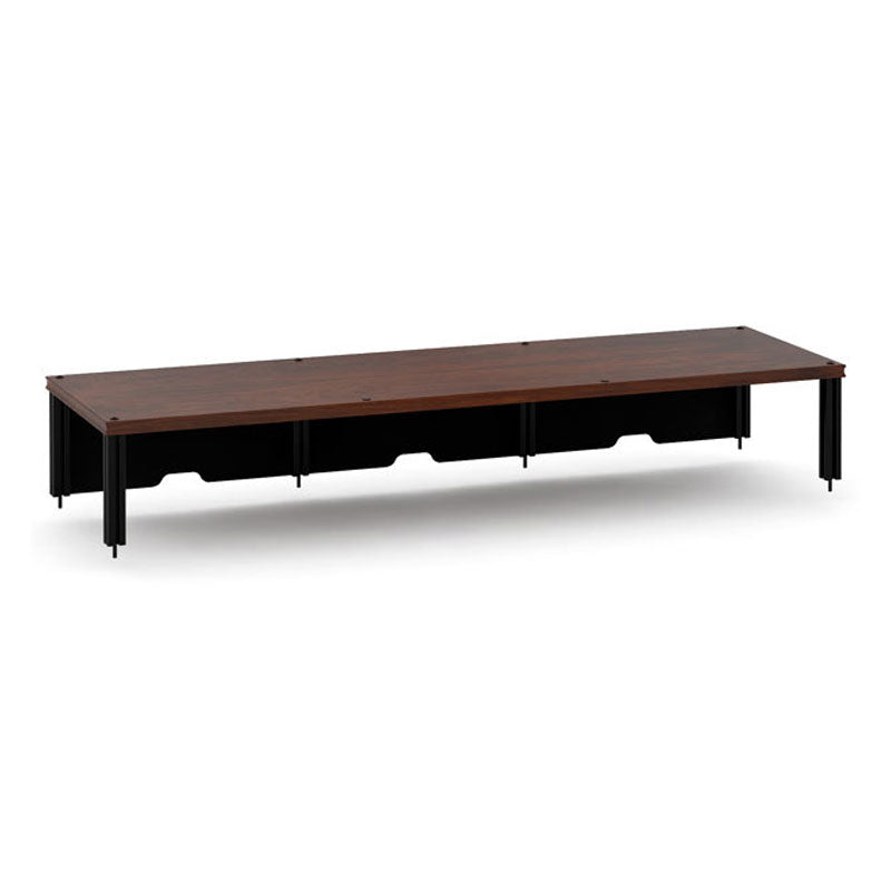 Salamander Synergy Triple 11" Riser Dark Walnut – Elevated AV Setup