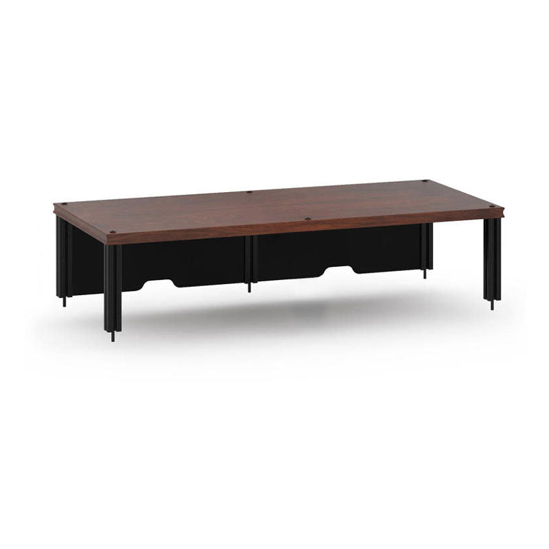Salamander Synergy Twin 10" Riser Dark Walnut – Elevated AV Organization