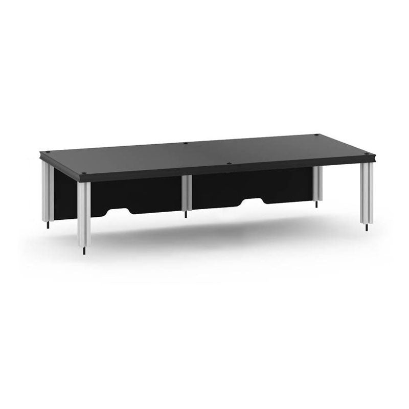 Salamander Synergy Twin Custom Cut Riser Black Oak Aluminum Posts - Stable Modular Support