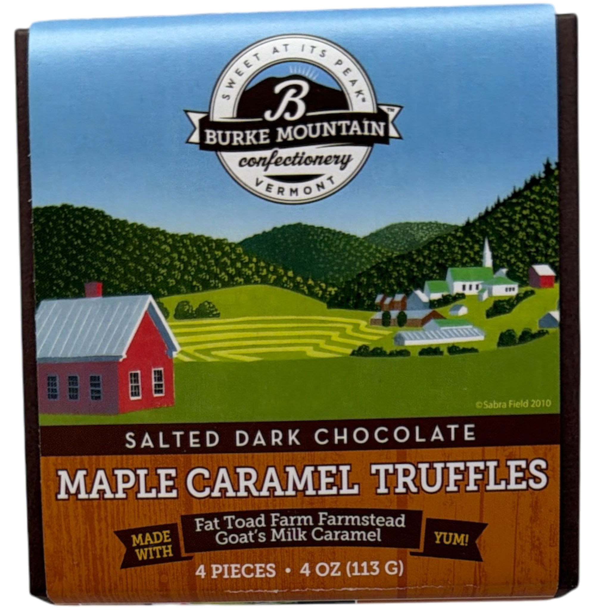 Salted Dark Chocolate Maple Caramel Truffles