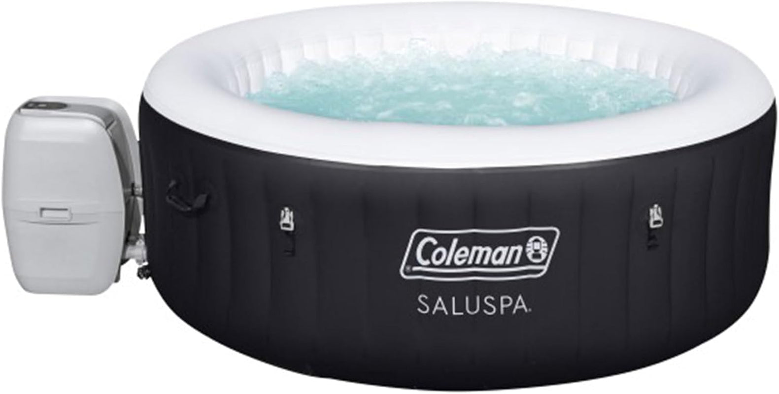 SaluSpa Miami AirJet Inflatable Hot Tub 2 To 4 Person Black