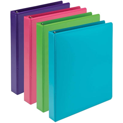 Samsill Earth's Choice 1" Plant-Based Binder 4-Pack