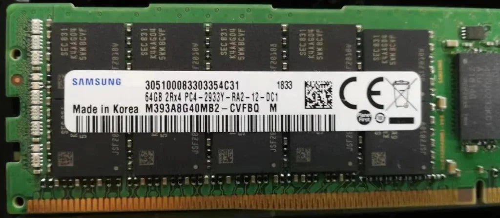 Samsung 64GB DDR4 SDRAM Memory Module M393A8G40MB2-CVF