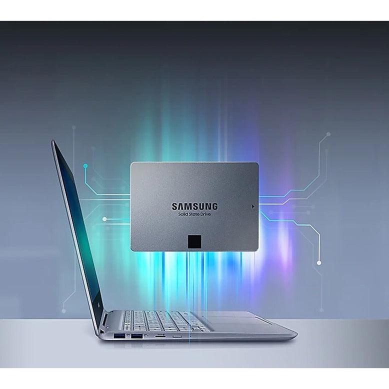 Samsung 870 QVO MZ-77Q4T0B/AM 4 TB Solid State Drive - 2.5 Internal - SATA (SATA/600)"