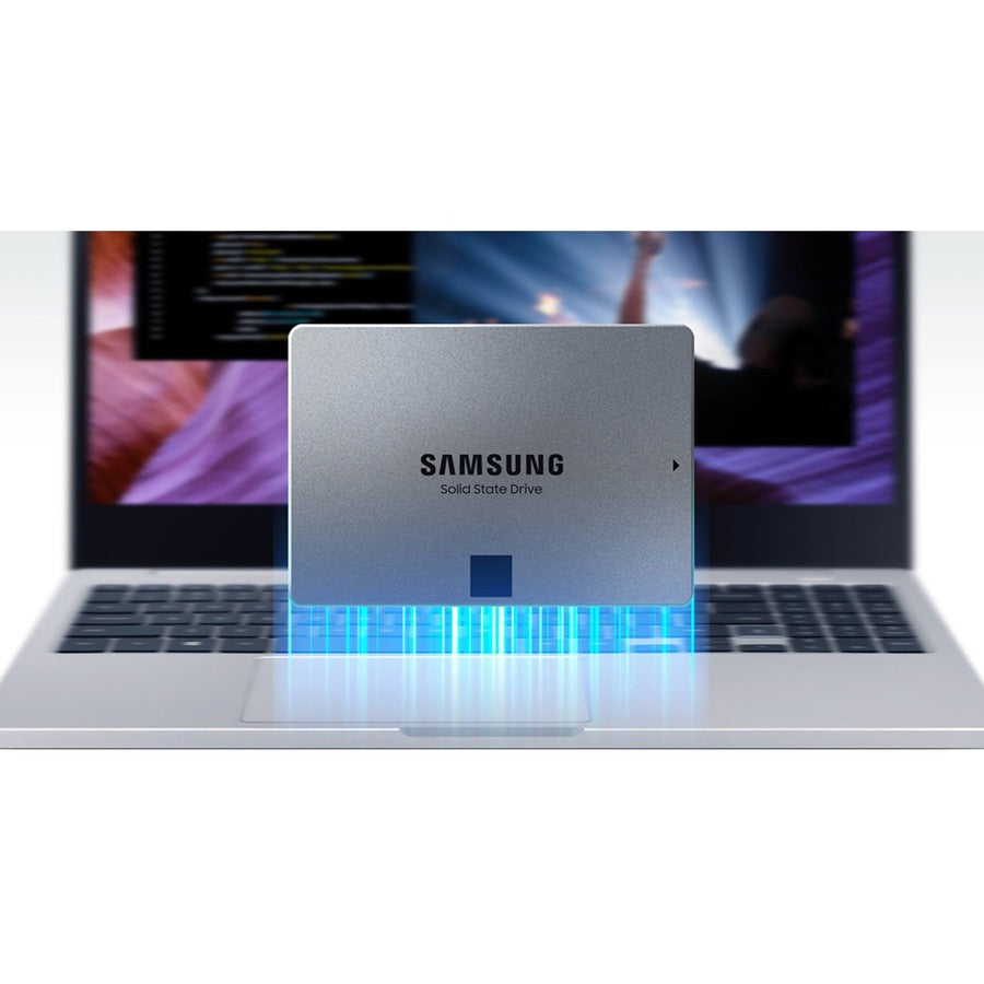Samsung 870 QVO MZ-77Q8T0B/AM 8 TB Solid State Drive - 2.5 Internal - SATA (SATA/600)"