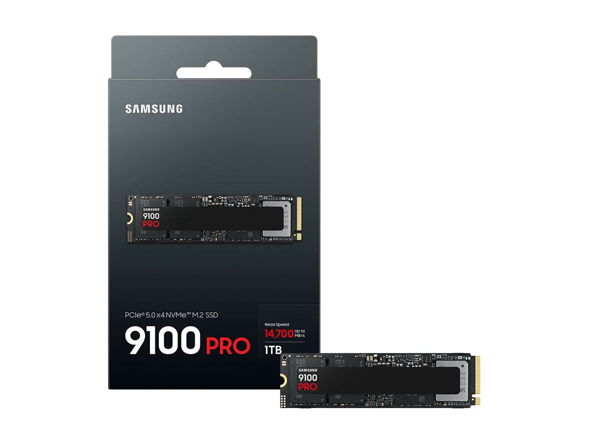 Samsung 9100 PRO 1TB NVMe M.2 SSD PCIe 5.0