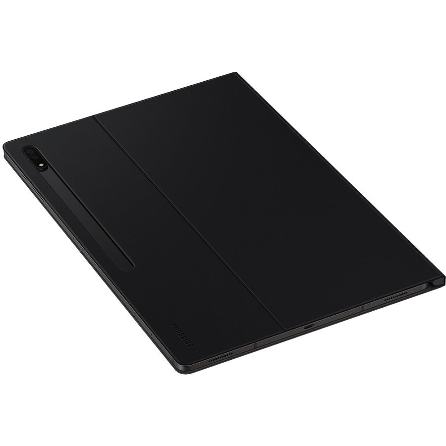 Samsung Book Cover Carrying Case (Book Fold) Samsung Galaxy Tab S8 Ultra Tablet - Black EF-BX900PBEGUJ