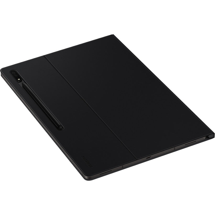 Samsung Book Cover Carrying Case (Book Fold) Samsung Galaxy Tab S8 Ultra Tablet - Black EF-BX900PBEGUJ