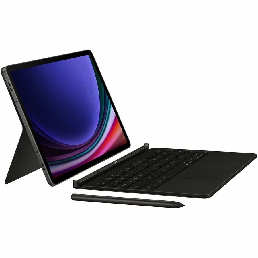 Samsung Book Cover Keyboard/Cover Case (Book Fold) Samsung Galaxy Tab S9 Tablet