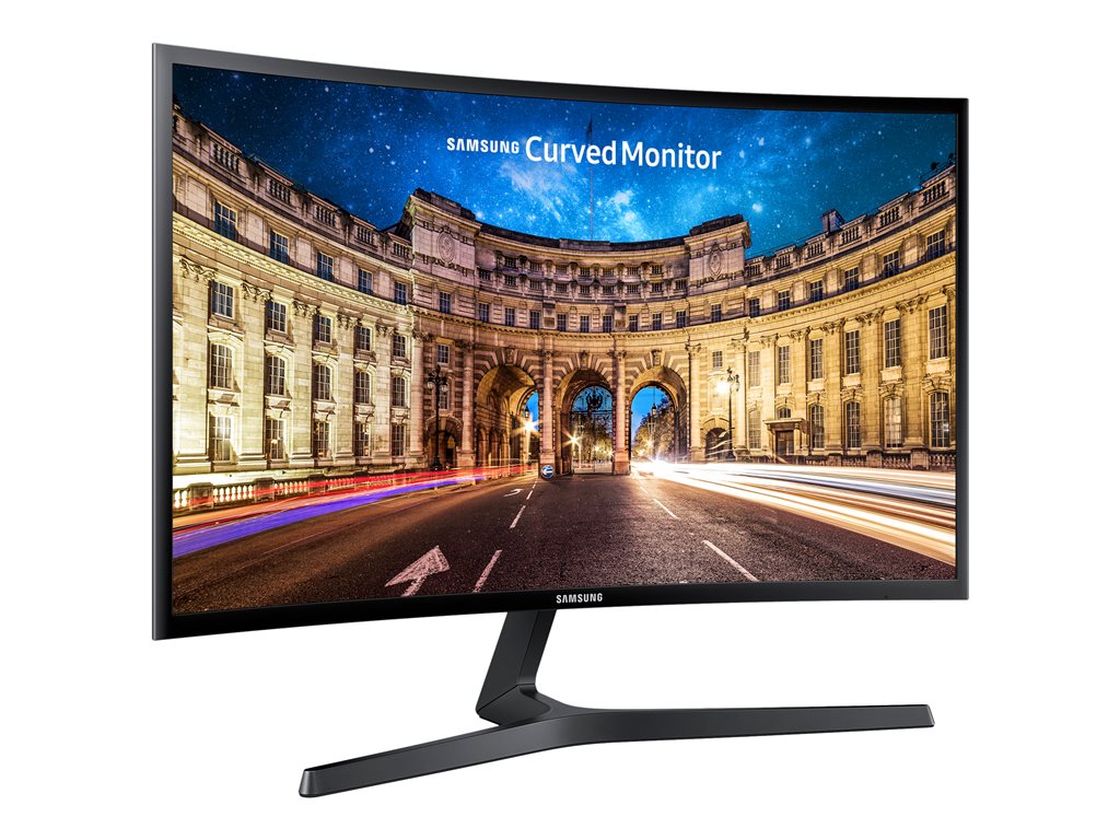 Samsung C27F396FHN - CF396 Series - LED monitor - curved - 27 - 1920 x 1080 Full HD (1080p) @ 60 Hz - VA - 250 cd/mï¿½ - 3000:1 LC27F396FHNXZA