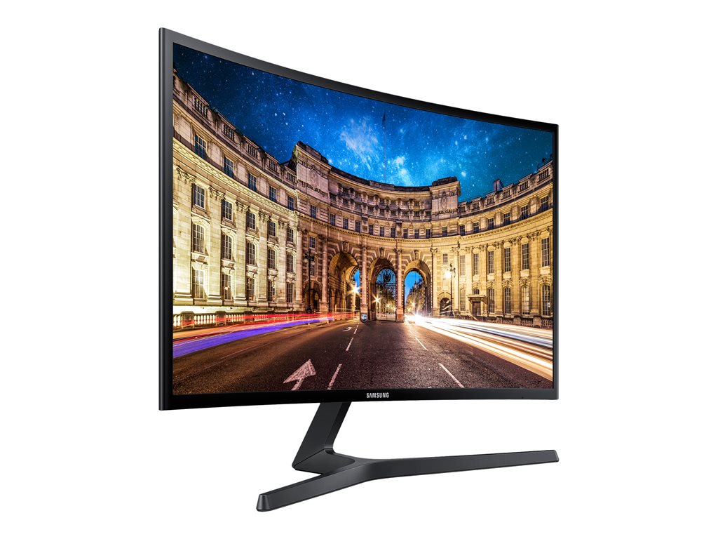 Samsung C27F396FHN - CF396 Series - LED monitor - curved - 27 - 1920 x 1080 Full HD (1080p) @ 60 Hz - VA - 250 cd/mï¿½ - 3000:1 LC27F396FHNXZA