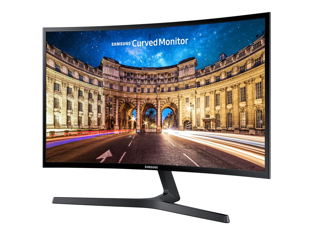 Samsung C27F396FHN - CF396 Series - LED monitor - curved - 27 - 1920 x 1080 Full HD (1080p) @ 60 Hz - VA - 250 cd/mï¿½ - 3000:1 LC27F396FHNXZA