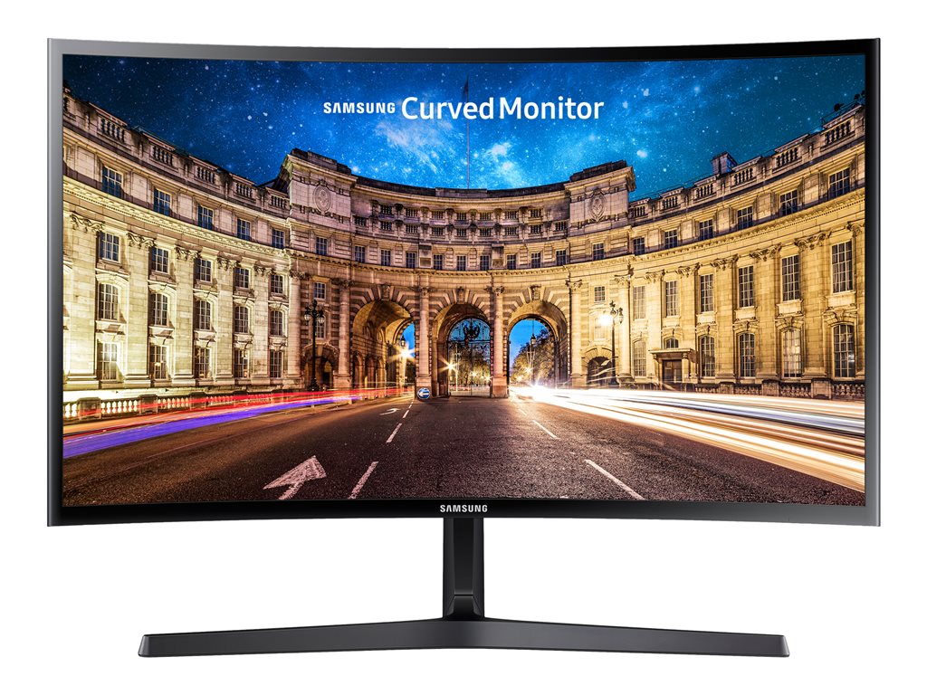 Samsung C27F396FHN - CF396 Series - LED monitor - curved - 27 - 1920 x 1080 Full HD (1080p) @ 60 Hz - VA - 250 cd/mï¿½ - 3000:1 LC27F396FHNXZA