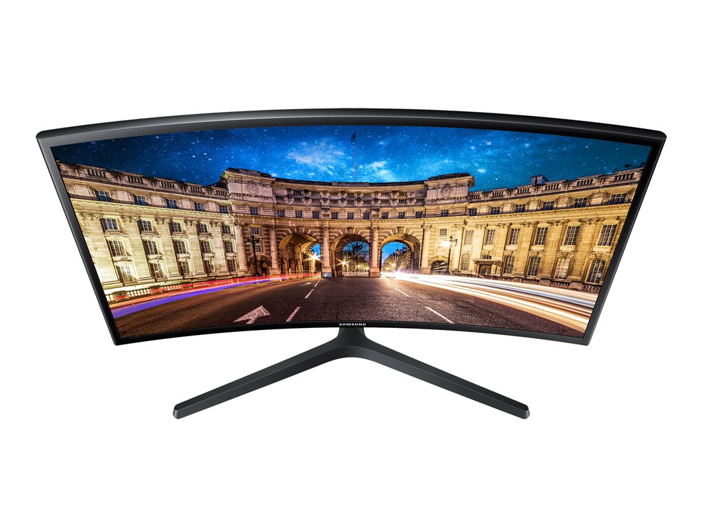 Samsung C27F396FHN - CF396 Series - LED monitor - curved - 27 - 1920 x 1080 Full HD (1080p) @ 60 Hz - VA - 250 cd/mï¿½ - 3000:1 LC27F396FHNXZA