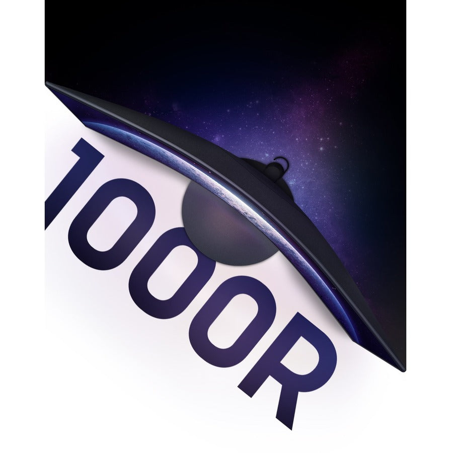 Samsung C27T550FDN 27 Class Full HD Curved Screen Gaming LCD Monitor - 16:9 - Dark Blue Gray" LC27T550FDNXZA