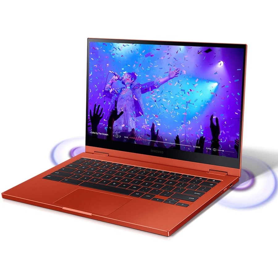 Samsung Chromebook 2 Xe530Qda-Ka2Us Notebook 33.8 Cm (13.3") Touchscreen Full Hd Intel® Celeron® 4 Gb Lpddr3-Sdram 64 Gb Flash Wi-Fi 6 (802.11Ax) Chrome Os Red