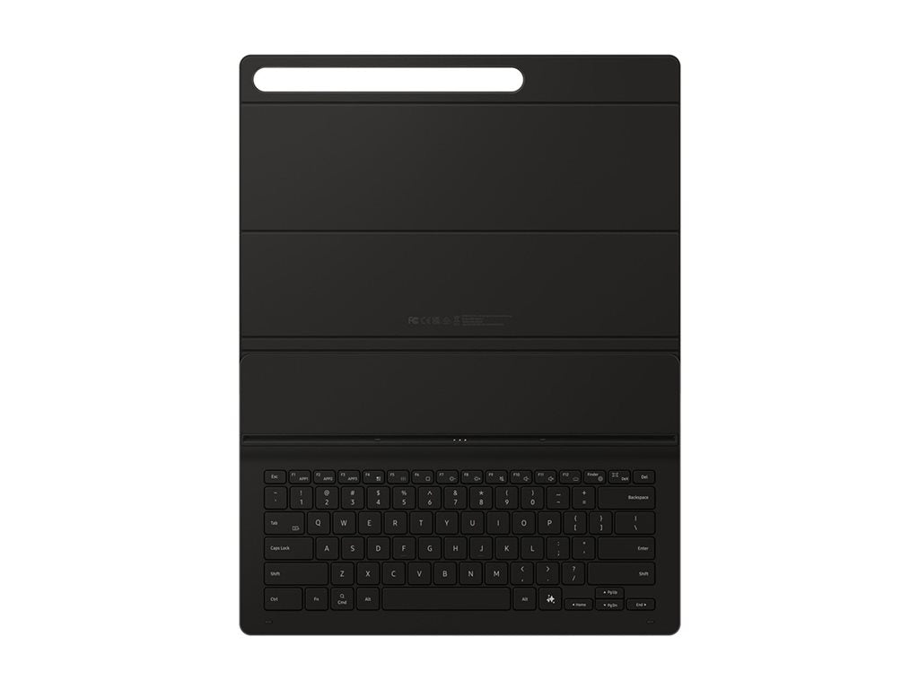 Samsung EF-DX920 - Keyboard and folio case (book cover) - AI key - with touchpad - wireless - POGO pin, Bluetooth - black keyboard, EF-DX920UBEGUJ