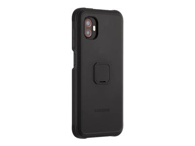 Samsung EF-PG736 - Back cover for cell phone - polycarbonate - black - for Galaxy Xcover 6 Pro EF-PG736CBELUS