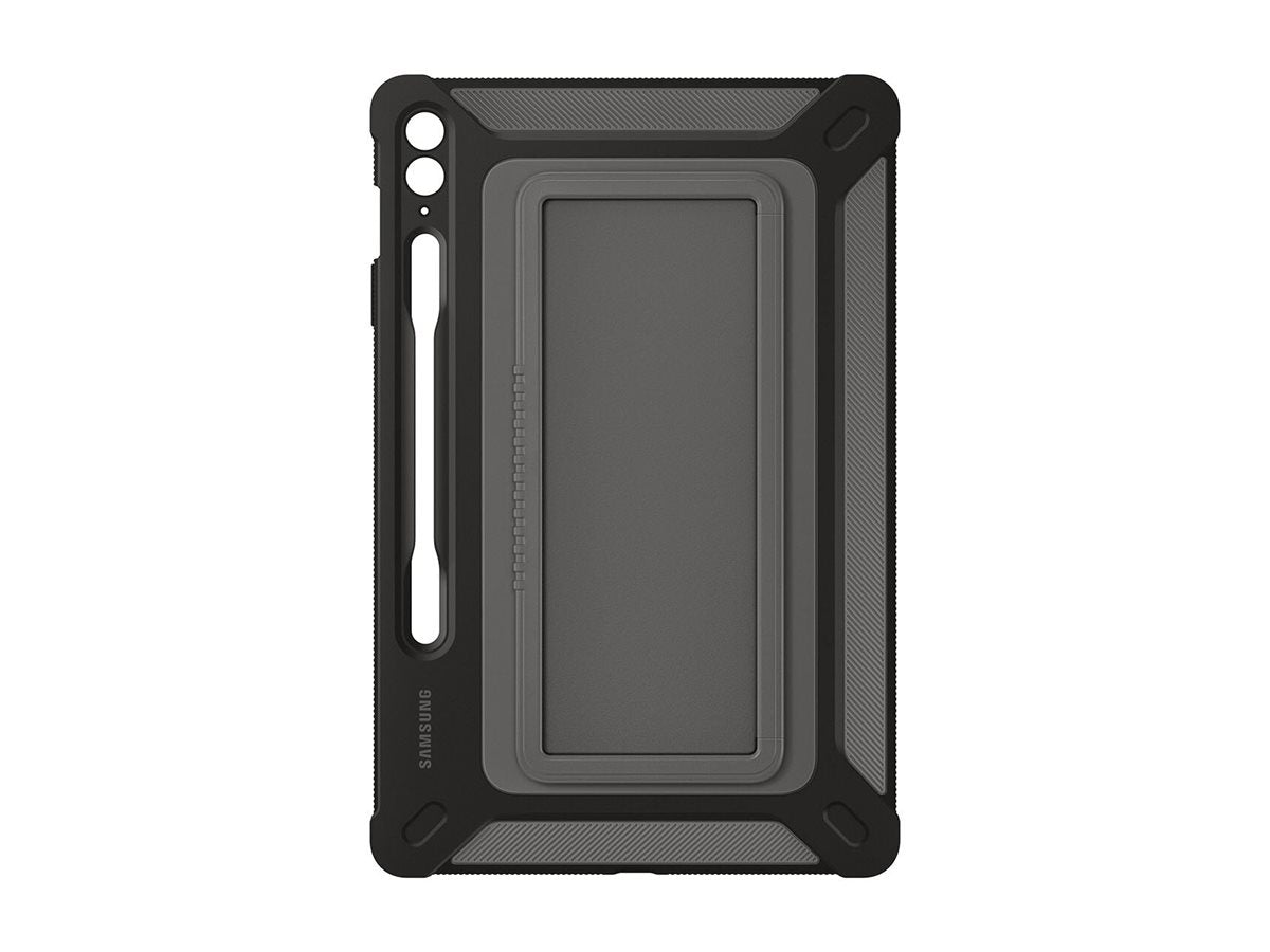 Samsung EF-RX610 - Back cover for tablet - rugged - black - for Galaxy Tab S9 FE+ EF-RX610CBEGUJ