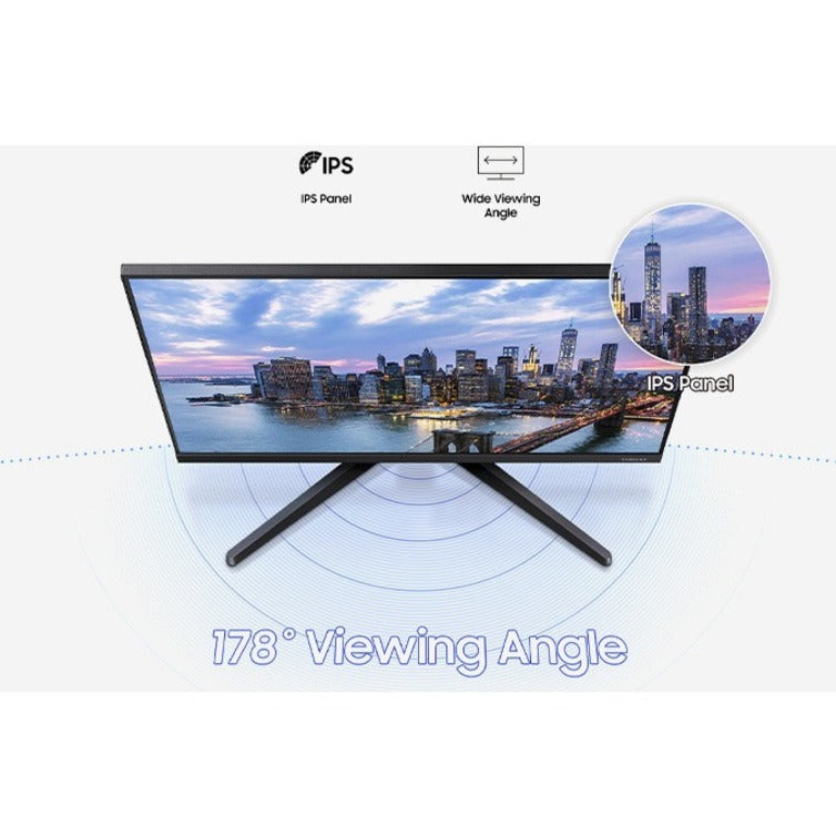 Samsung F22T374FWN 22 Class Full HD LCD Monitor - 16:9 - Black" LF22T374FWNXGO
