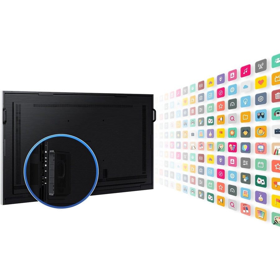 Samsung Flip Pro WM75B 75-Inch Interactive Touchscreen Display