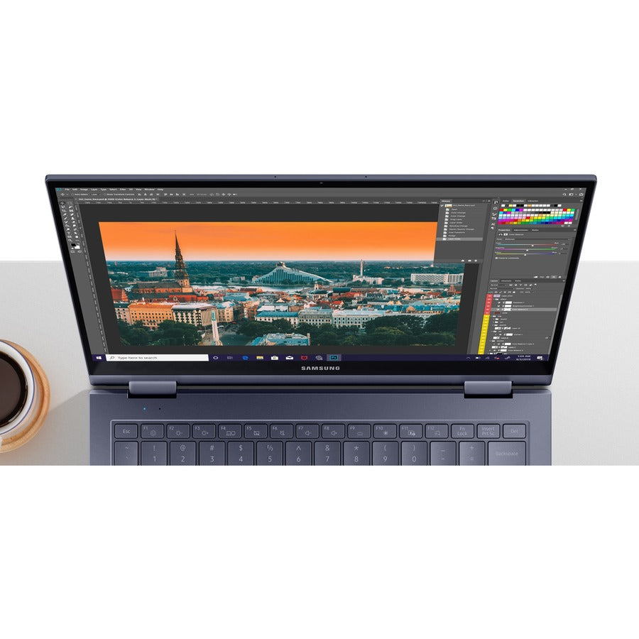 Samsung-IMSourcing Galaxy Book Flex2 Alpha NP730QDA-KA3US 13.3 Touchscreen Convertible 2 in 1 Notebook - Full HD - 1920 x 1080 - Intel Core i7 11th Gen i7-1165G7 2.80 GHz - 16 GB Total RAM - 512 GB SSD - Mystic Black"