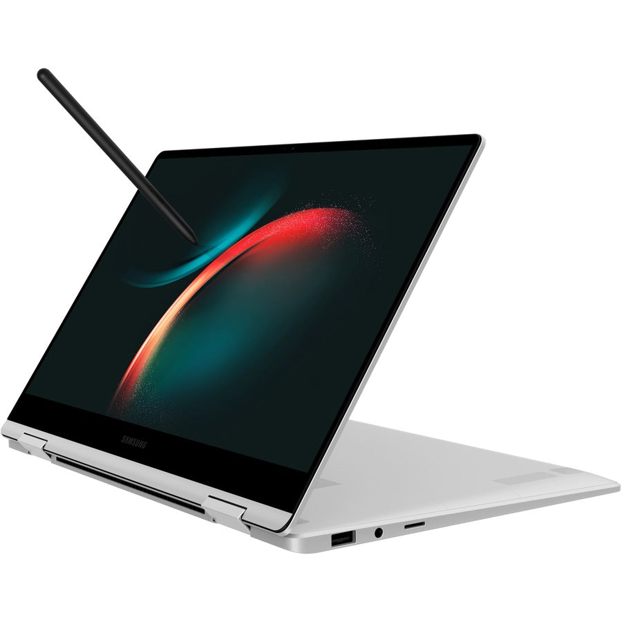 Samsung Galaxy Book3 360 NP734QFG-KB1US 13.3" Touchscreen Convertible 2 in 1 Notebook - Full HD - 1920 x 1080 - Intel Core i7 13th Gen i7-1360P 2.20 GHz - Intel Evo Platform - 16 GB Total RAM - 16 GB On-board Memory - 512 GB SSD - Silver