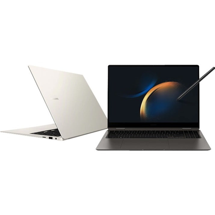 Samsung Galaxy Book3 360 NP734QFG-KB1US 13.3" Touchscreen Convertible 2 in 1 Notebook - Full HD - 1920 x 1080 - Intel Core i7 13th Gen i7-1360P 2.20 GHz - Intel Evo Platform - 16 GB Total RAM - 16 GB On-board Memory - 512 GB SSD - Silver