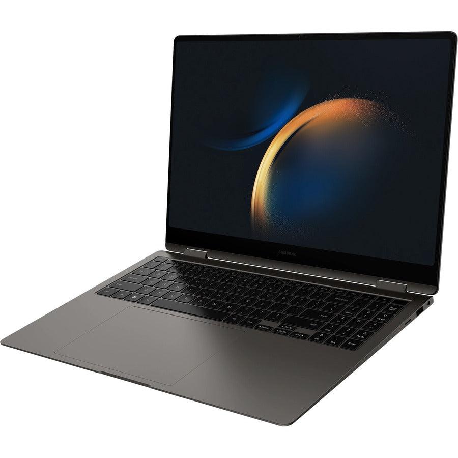 Samsung Galaxy Book3 Pro 360 NP964QFG-KA1US 16" Touchscreen Convertible 2 in 1 Notebook - 3K - 2880 x 1800 - Intel Core i7 13th Gen i7-1360P 2.20 GHz - Intel Evo Platform - 16 GB Total RAM - 16 GB On-board Memory - 1 TB SSD - Graphite
