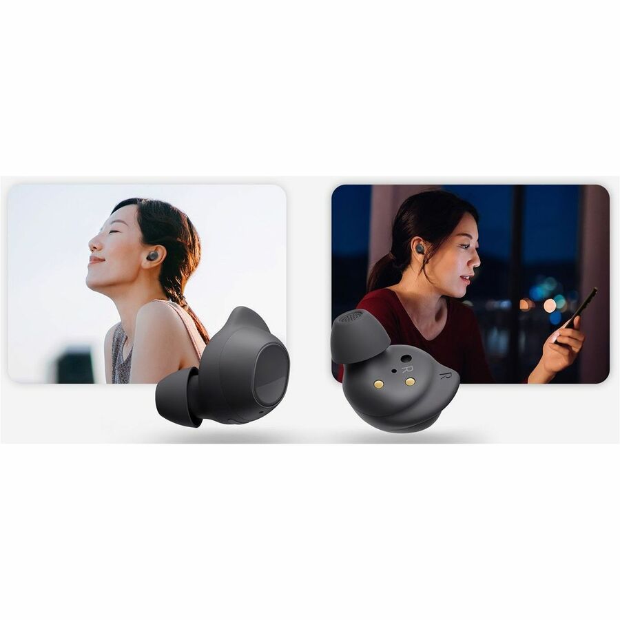 Samsung Galaxy Buds FE SM-R400NZAAXAR Earset - Bixby - Stereo - True Wireless - Bluetooth