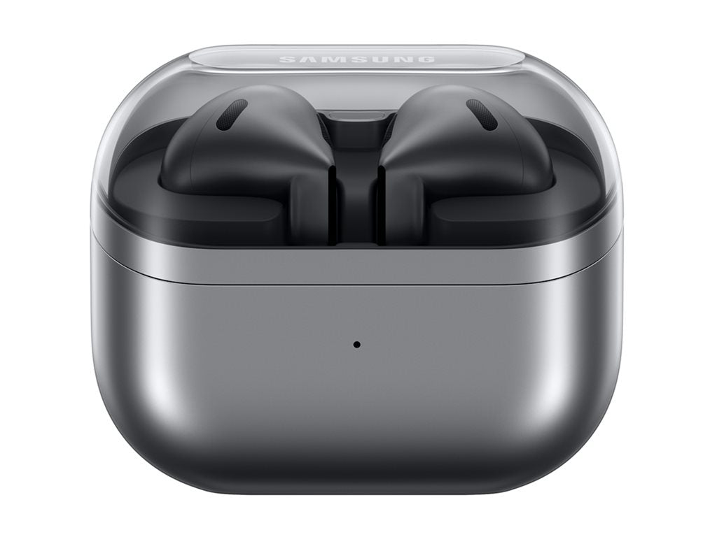 Samsung Galaxy Buds3 - True wireless earphones with mic - in-ear - Bluetooth - active noise canceling - silver SM-R530NZAAXAR