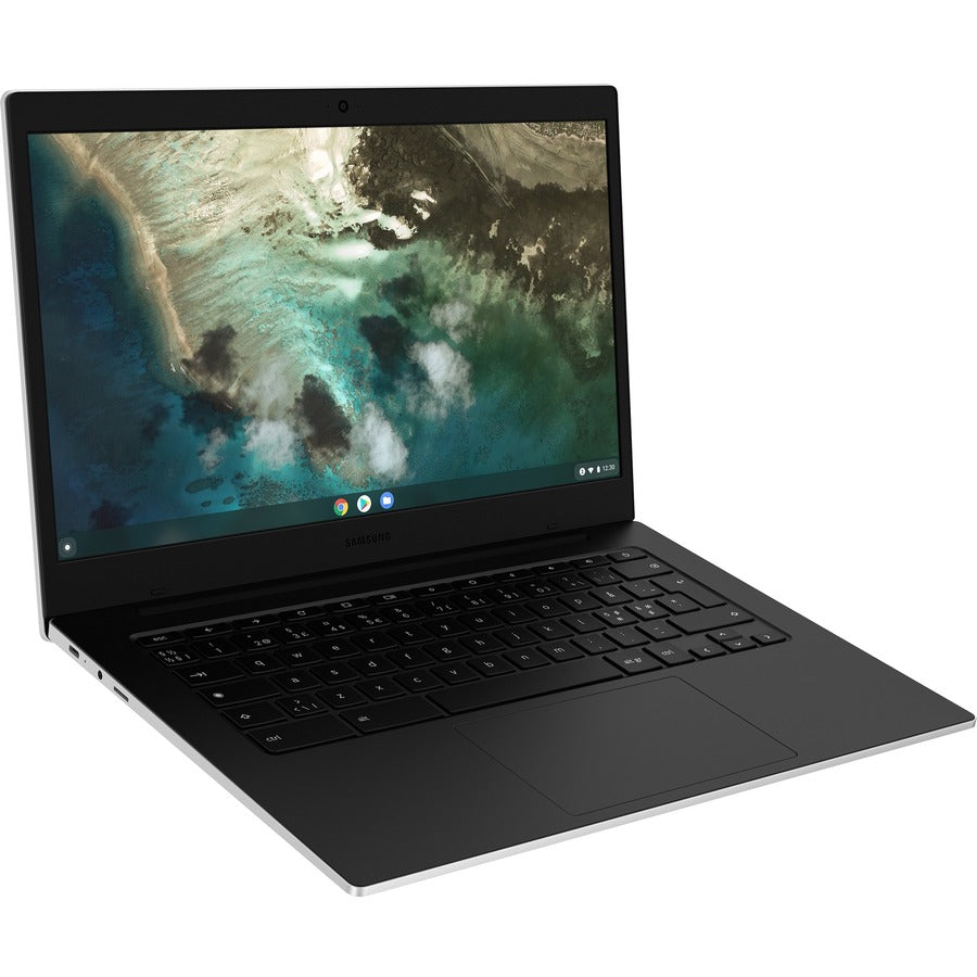 Samsung Galaxy Chromebook Go XE345XDA-MA1TM LTE 14 Chromebook - HD - 1366 x 768 - Intel Celeron N4500 1.10 GHz - 4 GB Total RAM - 4 GB On-board Memory - 32 GB Flash Memory - Silver"