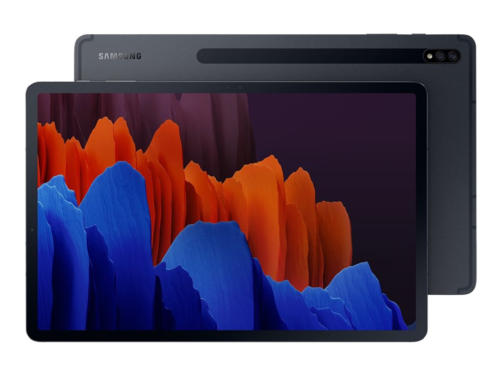 Samsung Galaxy Tab S7+ - Tablet - Android 13 - 512 GB - 12.4 Super AMOLED (2800 x 1752) - microSD slot - mystic black"