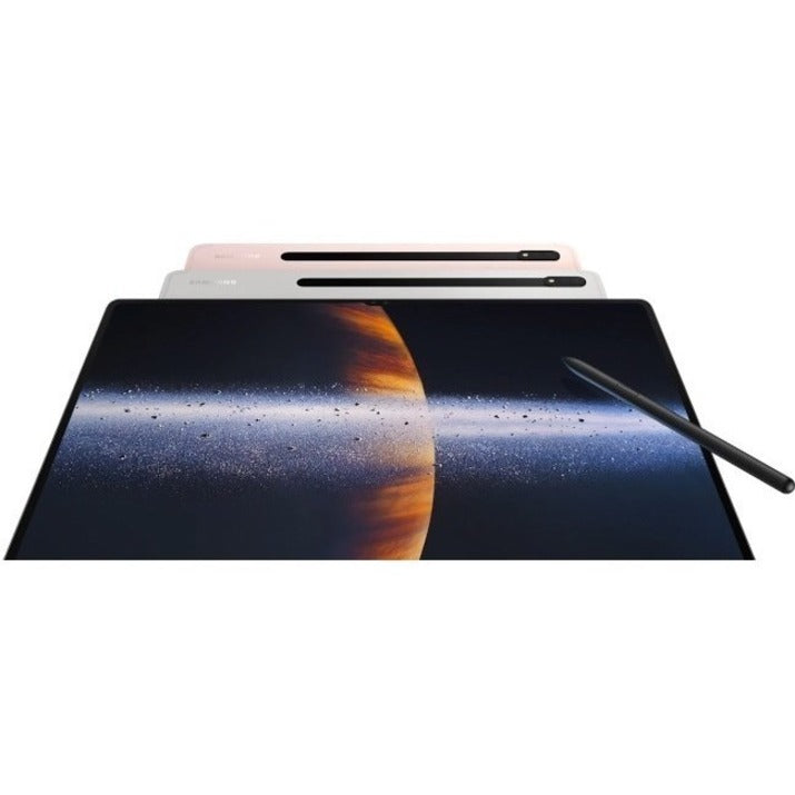 Samsung Galaxy Tab S8+ Tablet - 12.4" - Octa-Core 2.99 Ghz 2.40 Ghz 1.70 Ghz) - 8 Gb Ram - 256 Gb Storage - Android 12