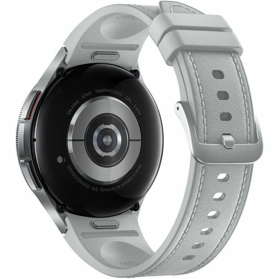 Samsung Galaxy Watch6 Classic (Bluetooth + 4G, 47mm) - 47 mm - Bluetooth - Silver -