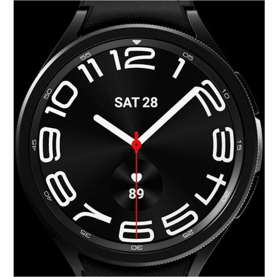 Samsung Galaxy Watch6 Classic Smart Watch - 43 mm - Bluetooth - Black - Wireless LAN