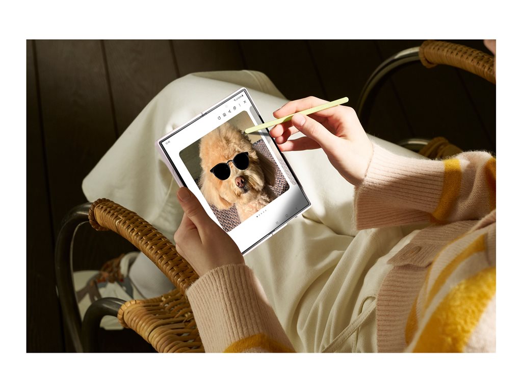 Samsung Galaxy Z Fold6 - 5G smartphone - dual-SIM - RAM 12 GB / Internal Memory 256 GB - OLED display - 7.6 - 7.6" - 2160 x 1856 SM-F956UZSAXAA