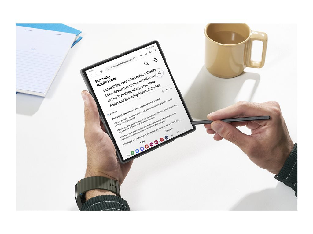 Samsung Galaxy Z Fold6 - 5G smartphone - dual-SIM - RAM 12 GB / Internal Memory 512 GB - OLED display - 7.6 - 7.6" - 2160 x 1856 SM-F956UZSEXAA