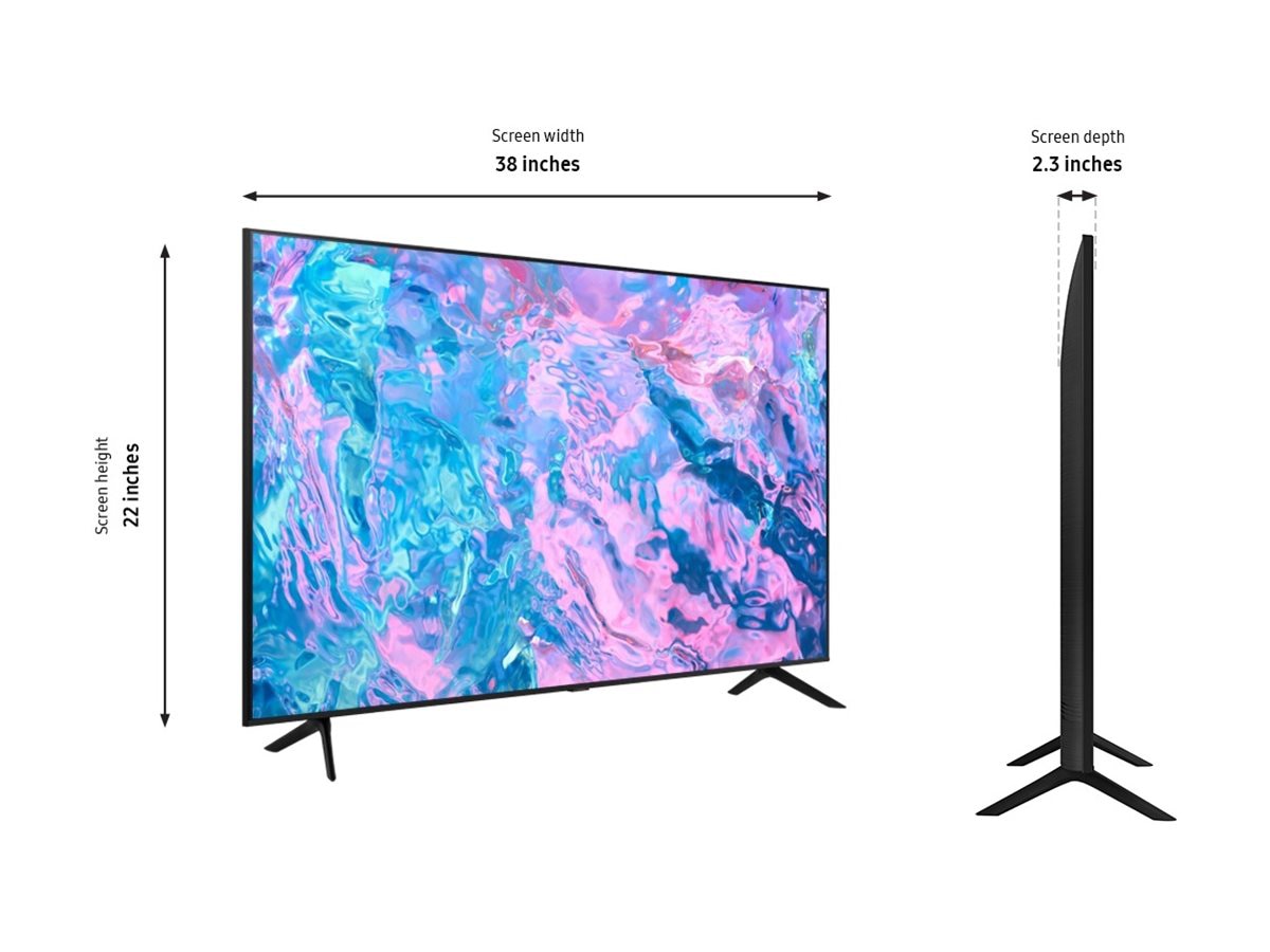 Samsung HG43CU708NFXZA 43" HCU708 Series 4K Hospitality Smart TV