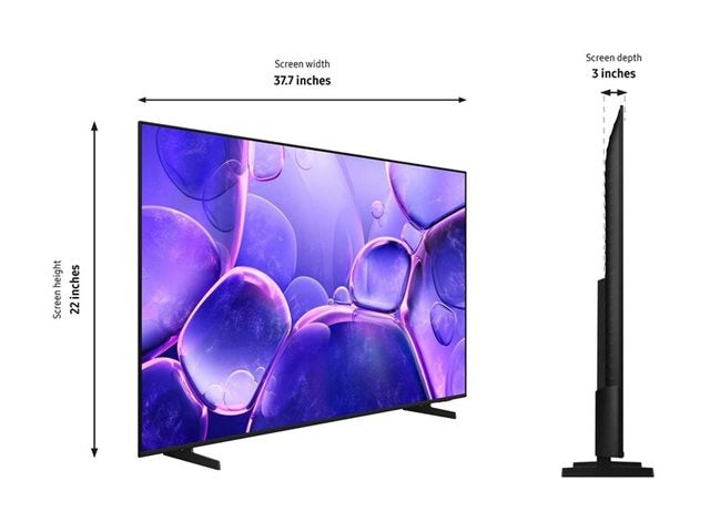 Samsung HU6000F 43" 4K Non-Smart LED TV for Hospitality Use