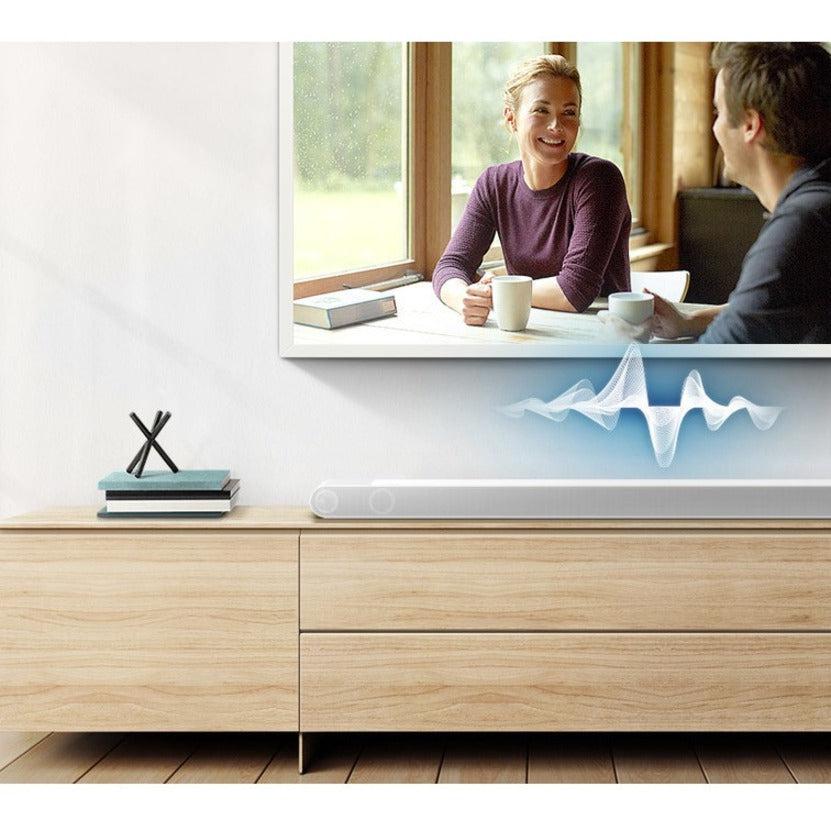 Samsung HW-S801B 3.1.2 Bluetooth Sound Bar Speaker - 330 W RMS - Alexa, Google Assistant Supported - White