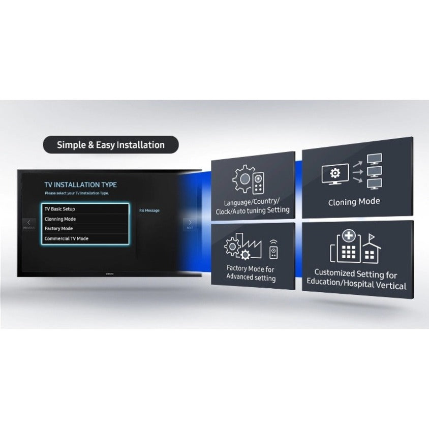 Samsung-IMSourcing 690 HG24NE690AF 24 Smart LED-LCD TV - HDTV - Black" HG24NE690AFXZA