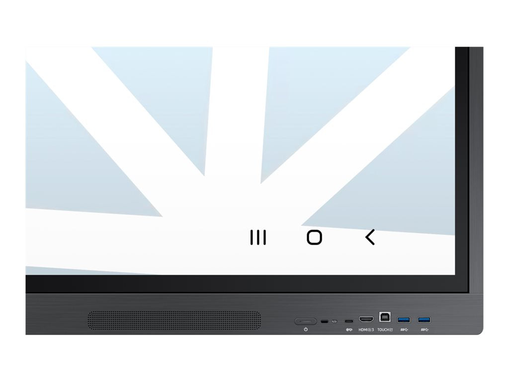 Samsung Interactive Display WA65D - 65 Diagonal Class WAD Series LED-backlit LCD display - education / business - with built-in