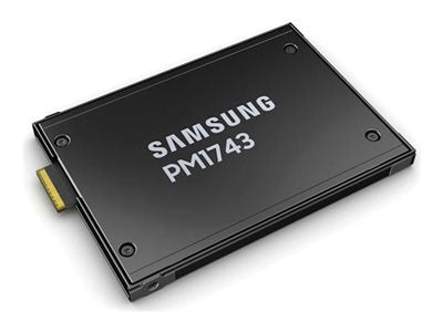 Samsung PM1743 - SSD - Read Intensive - encrypted - 15.36 TB - hot-swap - 2.5 SFF - U.2 PCIe 5.0 x4 (NVMe) - TCG Opal Encryption 4XB7A82369