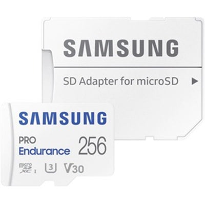 Samsung PRO Endurance 256GB microSDXC Card UHS-I + Adapter