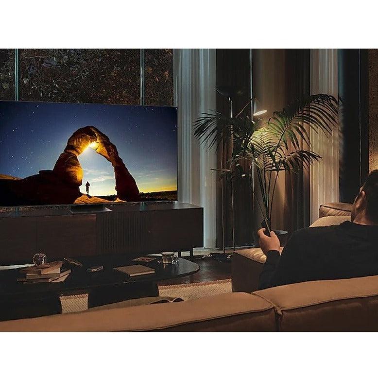 Samsung Q80B QN85Q80BAF 84.5" Smart LED-LCD TV 2022 - 4K UHDTV - Titan Black, Sand Black